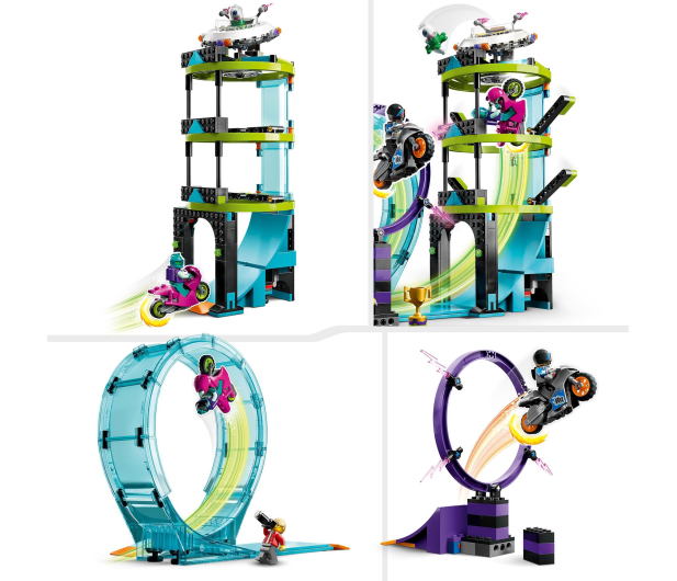 LEGO City 60361 Ekstremalne wyzwanie kaskaderskie - 1091287 - zdjęcie 3